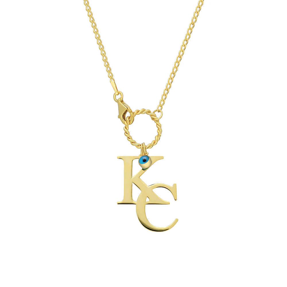 Zweier Buchstaben Halsketten II