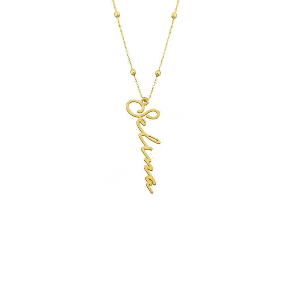 Vintage Signatur Namenskette (7017632792621)